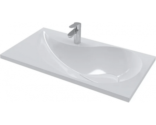 Раковина мебельная и на столешницу Madera, Naomi 80 - 800x445 цв. белый