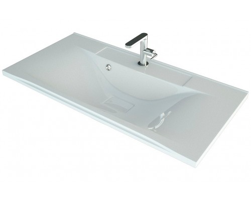 Раковина мебельная и на столешницу Madera, Milen 90 - 900x450 цв. белый