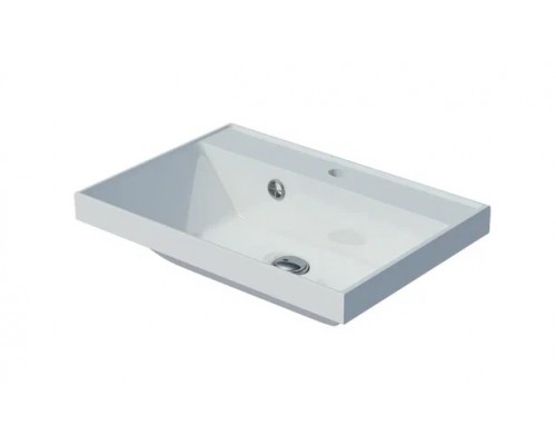 Раковина мебельная и на столешницу Madera, Classica 50 - 500x350 цв. белый