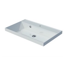 Раковина мебельная и на столешницу Madera, Classica 70 - 700x450 цв. белый