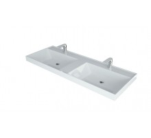 Раковина мебельная и на столешницу Madera, Classica 120 - 1200x450 цв. белый