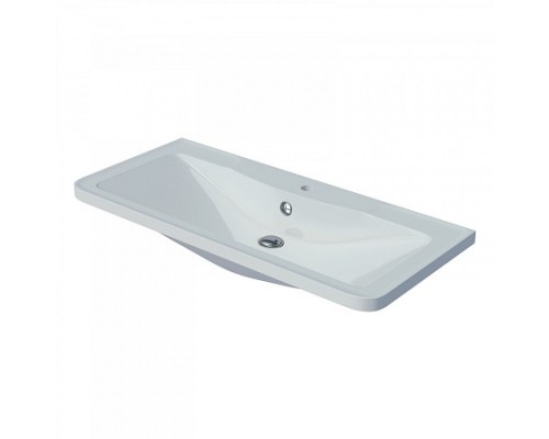 Раковина мебельная и на столешницу Madera, Adel 90 - 900x450 цв. белый