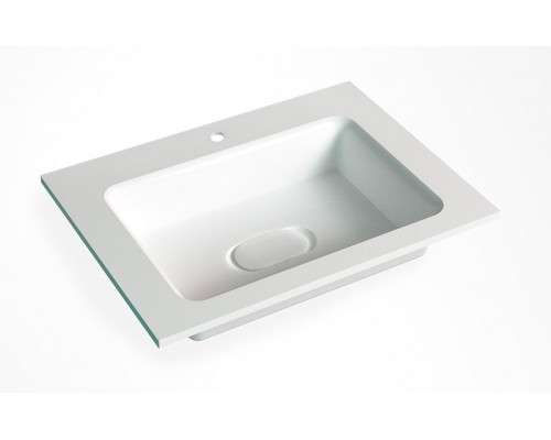 Раковина мебельная и на столешницу Madera, Modul 65 - 650x450 цв. белый