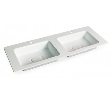 Раковина мебельная и на столешницу Madera, Modul 120 - 1200x450 цв. белый