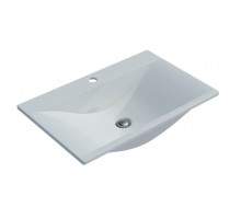 Раковина мебельная и на столешницу Madera, Pulsus 70 - 700x450 цв. белый