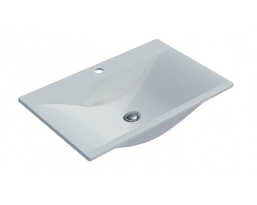 Раковина мебельная и на столешницу Madera, Pulsus 70 - 700x450 цв. белый