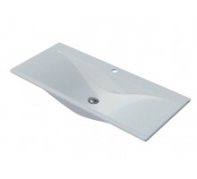 Раковина мебельная и на столешницу Madera, Pulsus 90 L - 900x450 цв. белый