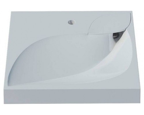 Раковина на стиральную машину Madera, List 60 - 600x600 цв. белый