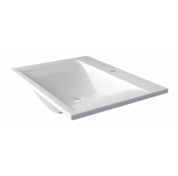 Раковина мебельная и на столешницу Madera, Pulsus 60 - 600x450 цв. белый