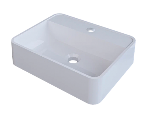 Раковина накладная на столешницу Madera, Venera 50 - 500x360 цв. белый