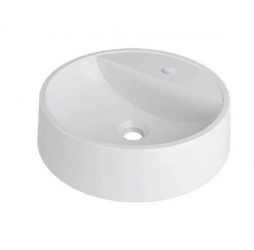 Раковина накладная на столешницу Madera, Luna 40 - 400x400 цв. белый