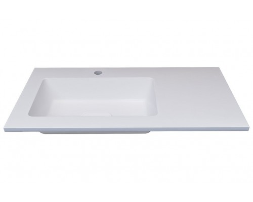 Раковина мебельная и на столешницу Madera, Modul 90 L - 900x450 цв. белый