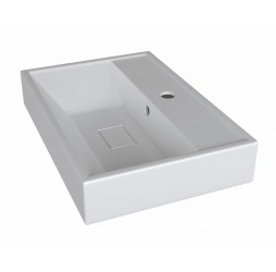 Раковина накладная на столешницу Madera, Malta 60 - 590x442 цв. белый