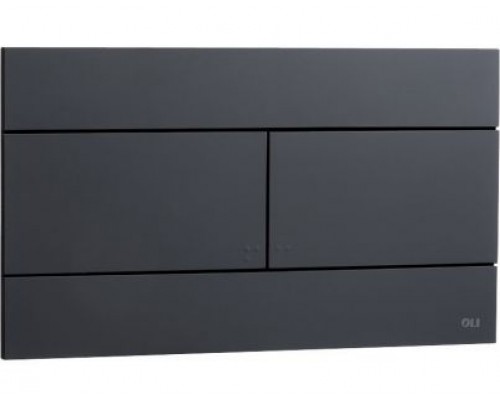 Комплект инсталляции OLI 80 + клавиша смыва Slim черная матовая, 600151+659055