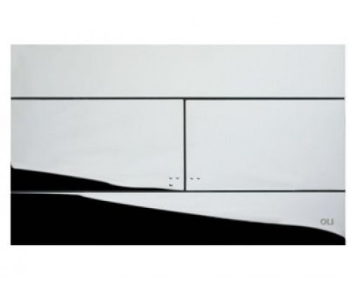 Комплект инсталляции OLI 80 + клавиша смыва Slim хром, 600151+659044