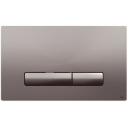 Кнопка смыва механическая OLI Glam 139180 хром матовый OliPure / Fresh