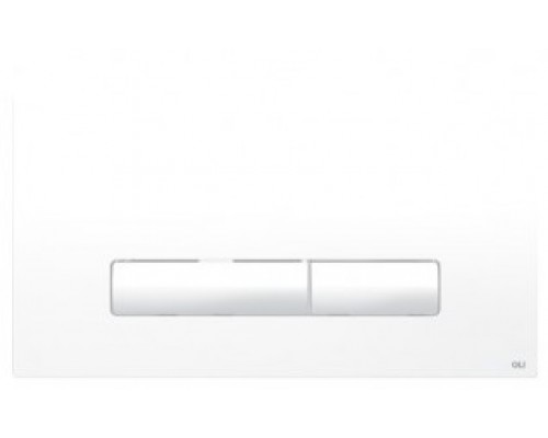 Кнопка смыва механическая OLI Glam 139184  белая