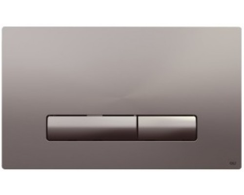 Кнопка смыва механическая OLI Glam 139186 хром матовый