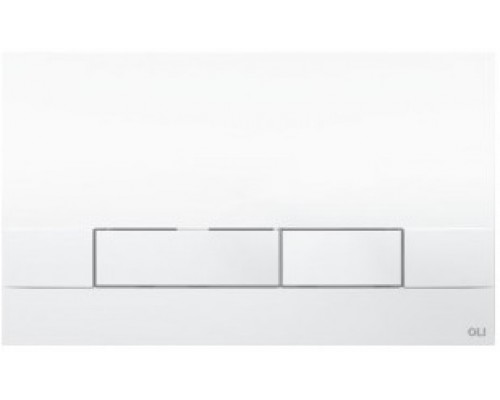 Кнопка смыва механическая OLI Narrow 148300 белая OliPure / Fresh