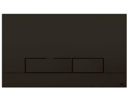 Кнопка смыва механическая OLI Narrow 148303 черная soft-touch OliPure / Fresh