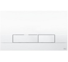 Кнопка смыва механическая OLI Narrow 152939 белая Кнопка смыва механическая OLI Narrow 152939 белая