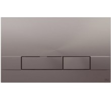 Кнопка смыва механическая OLI Narrow 152941 хром матовый Кнопка смыва механическая OLI Narrow 152941 хром матовый