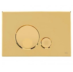 Кнопка смыва механическая OLI Globe 152954 золото