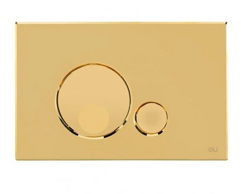 Кнопка смыва механическая OLI Globe 152954 золото