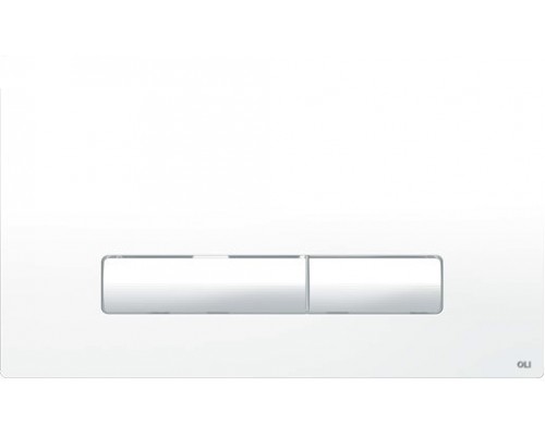 Кнопка смыва механическая OLI Glam 192904 белая OliPure / Fresh