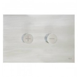 Кнопка смыва пневматическая OLI Trumpet 046198 сталь хром