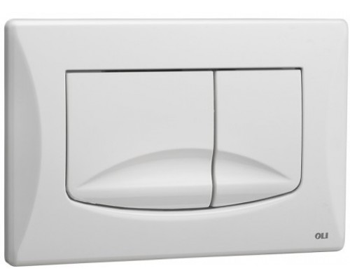 Кнопка смыва механическая OLI River Dual 638501 белая