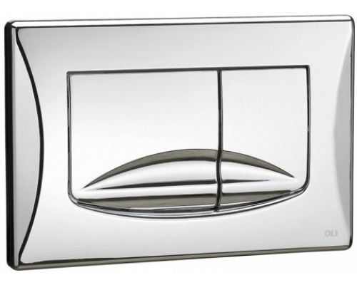 Кнопка смыва механическая OLI River Dual 638504 хром