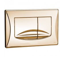 Кнопка смыва механическая OLI River Dual 638508 золото Кнопка смыва механическая OLI River Dual 638508 золото