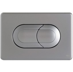 Кнопка смыва пневматическая OLI Salina 640086 хром матовый