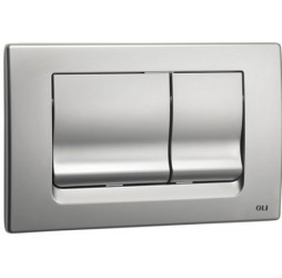 Кнопка смыва механическая OLI Ria 640586 хром матовый