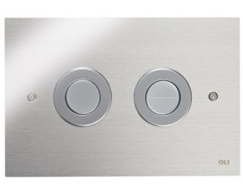 Кнопка смыва пневматическая OLI Trend 656504 сталь хром (антивандальная)