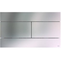 Кнопка смыва механическая OLI Slim 659046 хром матовый