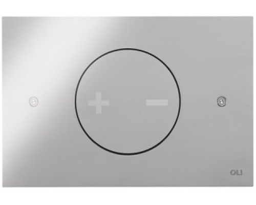 Кнопка смыва механическая OLI INOX-X02 660002 сталь хром (антивандальная)