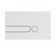 Кнопка смыва механическая OLI Iplate 670001 белый Кнопка смыва механическая OLI Iplate 670001 белый