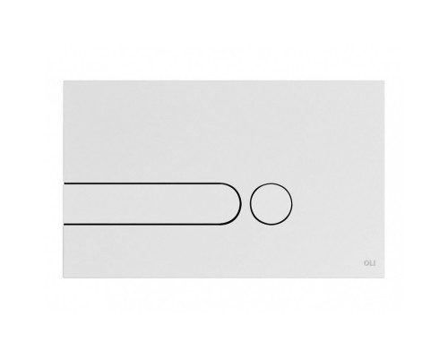 Кнопка смыва механическая OLI Iplate 670001 белый