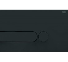 Кнопка смыва механическая OLI Iplate 670005 черный soft-touch Кнопка смыва механическая OLI Iplate 670005 черный soft-touch
