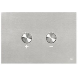 Кнопка смыва пневматическая OLI Blink 093399 сталь хром