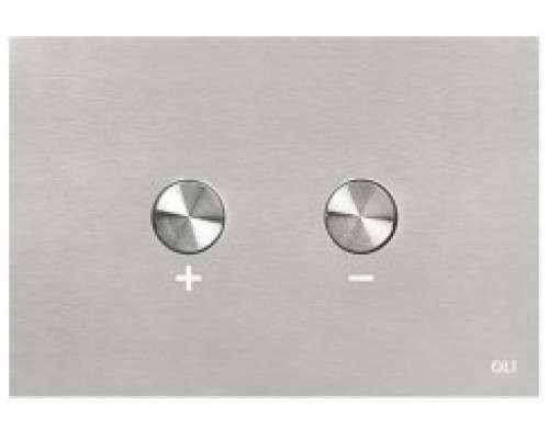 Кнопка смыва пневматическая OLI Blink 093399 сталь хром