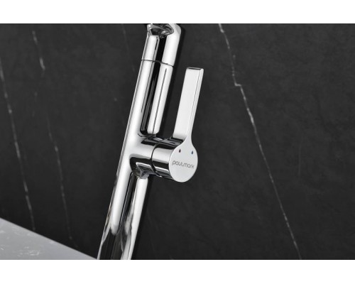 Смеситель PAULMARK BARREL Ba214029-CR, (хром)