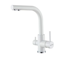 Смеситель PAULMARK ESSEN Es213011-431TW, (белый/белый матовый) Смеситель PAULMARK ESSEN Es213011-431TW, (белый/белый матовый)