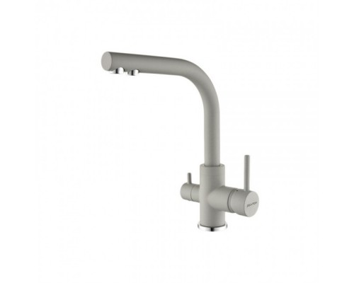 Смеситель PAULMARK ESSEN Es213011-GRS, (серый/серый дым)