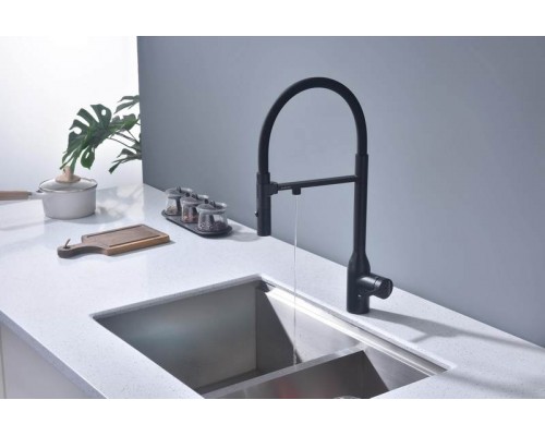 Смеситель PAULMARK MAGNETO ONE Ma213188-AN, (черный/антрацит)