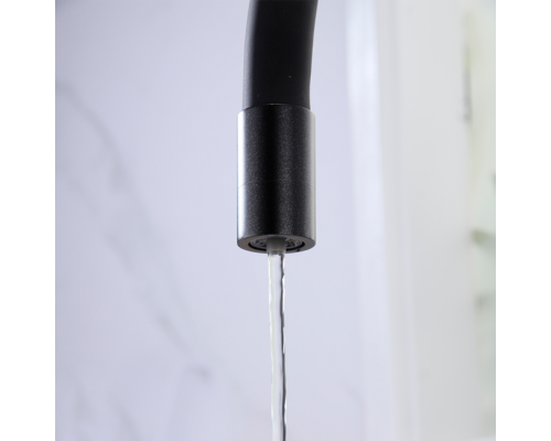 Смеситель PAULMARK SALIX Sa213419-418(BLM), (черный/черный металлик)