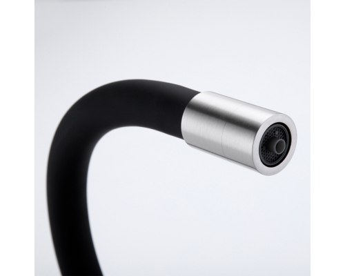 Смеситель PAULMARK SALIX Sa213419-NI(BS), (стальной/никель)