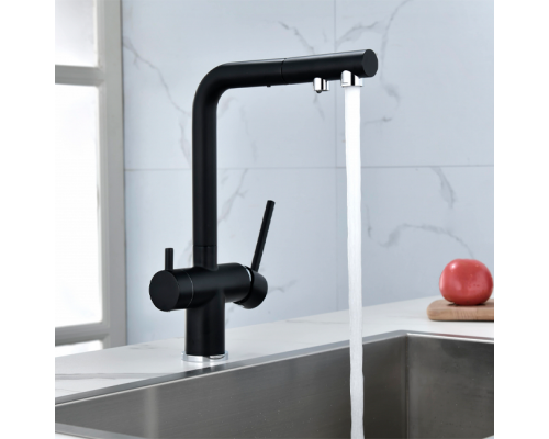 Смеситель PAULMARK SERPENTINE Se213222-401(AN), (черный/антрацит)